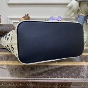 Louis Vuitton Neverfull MM M22838 Black/Beige