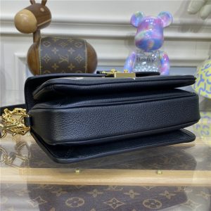 Louis Vuitton Pochette Metis East West M46596 Black/Beige