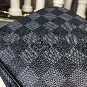 Damier Graphite canvas