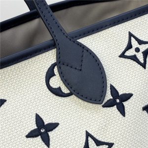 Louis Vuitton Neverfull MM M22838 Black/Beige