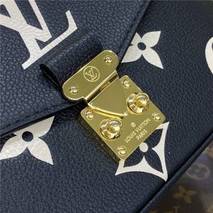 Louis Vuitton Pochette Metis East West M46596 Black/Beige