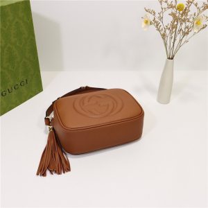 Gucci Soho leather disco bag Tan 5
