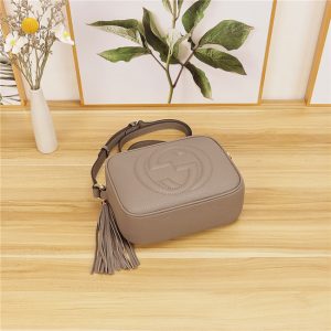Gucci Soho leather disco bag Grey 5