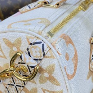 Louis Vuitton Speedy Bandouliere 25 M22987 Beige