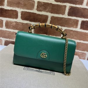 Gucci Diana Small Shoulder Bag Green