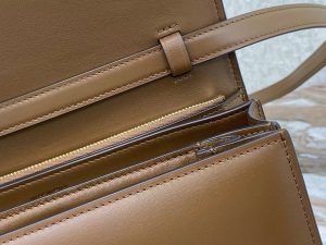 Celine Medium Classic Box Bag Chocolate