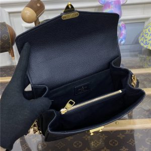 Louis Vuitton Pochette Metis East West M46595 Black