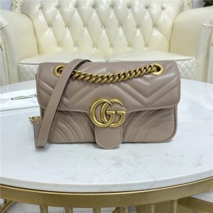 GG Marmont matelass mini bag 446744 Dusty Pink-1