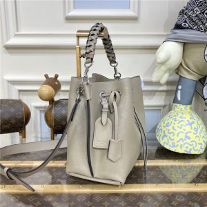 Louis Vuitton Muria Mahina Bucket Grey Bag M21006