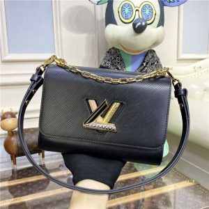 Louis Vuitton Twist MM Epi Leather Black