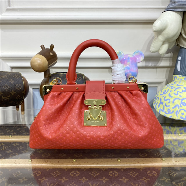 Louis Vuitton Monogram Clutch Red H27