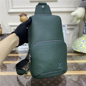 Louis Vuitton Avenue Sling Bag Taiga Leather - Men - Epicea