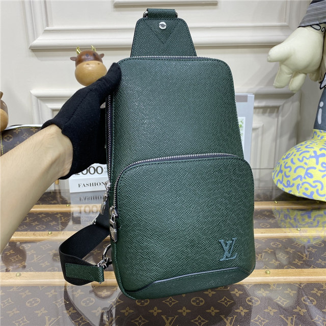 Louis Vuitton Avenue Sling Bag Taiga Leather - Men - Epicea