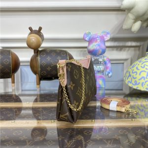 Louis Vuitton Pallas Clutch M44037 Rose Poudre