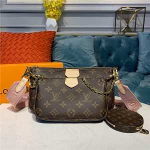 Louis Vuitton Multi Pochette Accessoires N44840 Rose Clair