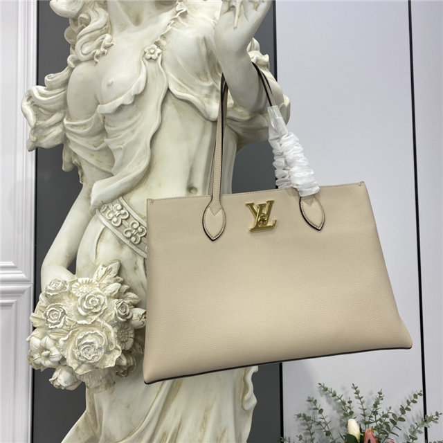 Louis Vuitton Lockme Shopper Greige