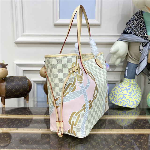 Louis Vuitton Neverfull MM Damier Azur Nautical