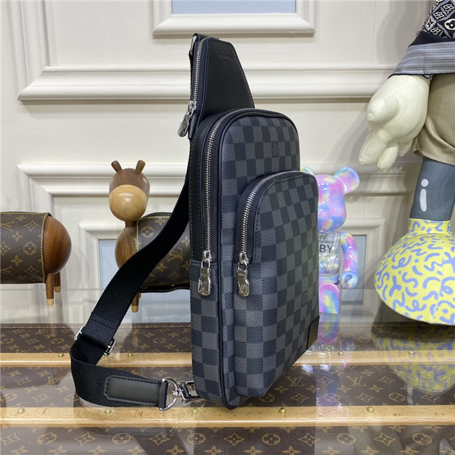 Louis Vuitton Avenue Slingbag Damier Graphite Canvas