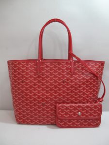 Goyard Saint Louis Tote MM red