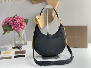 Bvlgari Serpenti Ellipse 291640 Black Leather-3.jpg