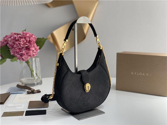 Bvlgari Serpenti Ellipse 291640 Black Water Snakeskin-2.jpg