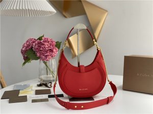 Bvlgari Serpenti Ellipse 291640 Red Leather-3.jpg