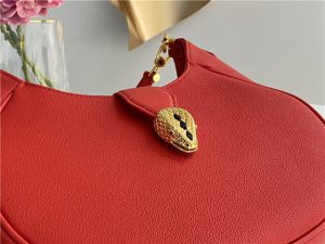 Bvlgari Serpenti Ellipse 291640 Red Leather-7.jpg
