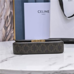 Celine Chain Shoulder Bag Triomphe 197992 Tan-4.jpg