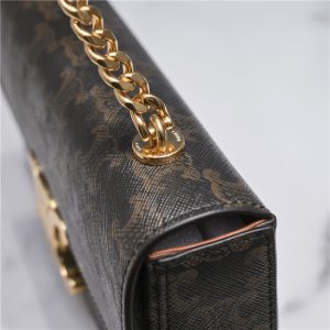 Celine Chain Shoulder Bag Triomphe 197992 Tan-5.jpg