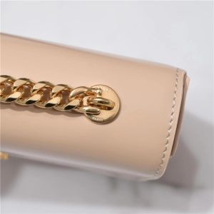 Celine Chain Shoulder Bag Triomphe 197993 Beige-6.jpg