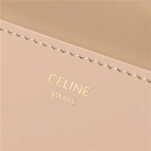 Celine Chain Shoulder Bag Triomphe 197993 Beige-7.jpg