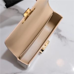 Celine Chain Shoulder Bag Triomphe 197993 Beige-9.jpg