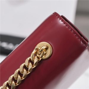 Celine Chain Shoulder Bag Triomphe 197993 Carmin-6.jpg