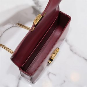 Celine Chain Shoulder Bag Triomphe 197993 Carmin-9.jpg