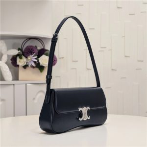 Celine Medium Lola Bag 115533 Black-2.jpg