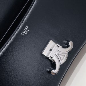 Celine Medium Lola Bag 115533 Black-6.jpg