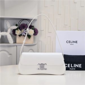 Celine Medium Lola Bag 115533 White-1