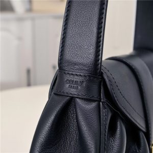 Celine Medium Polly Bag 115633 Black-6