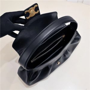 Celine Medium Polly Bag 115633 Black-9