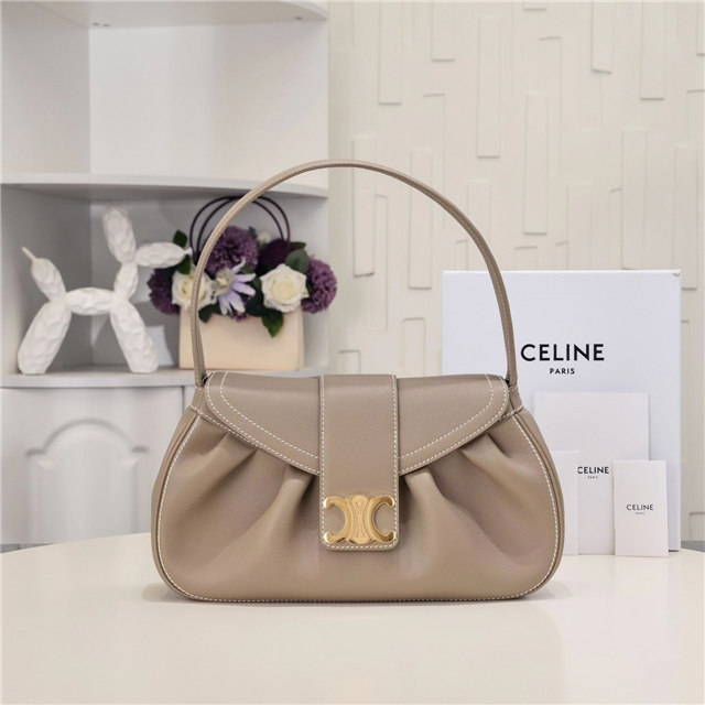 Celine Medium Polly Bag 115633 Brown-1