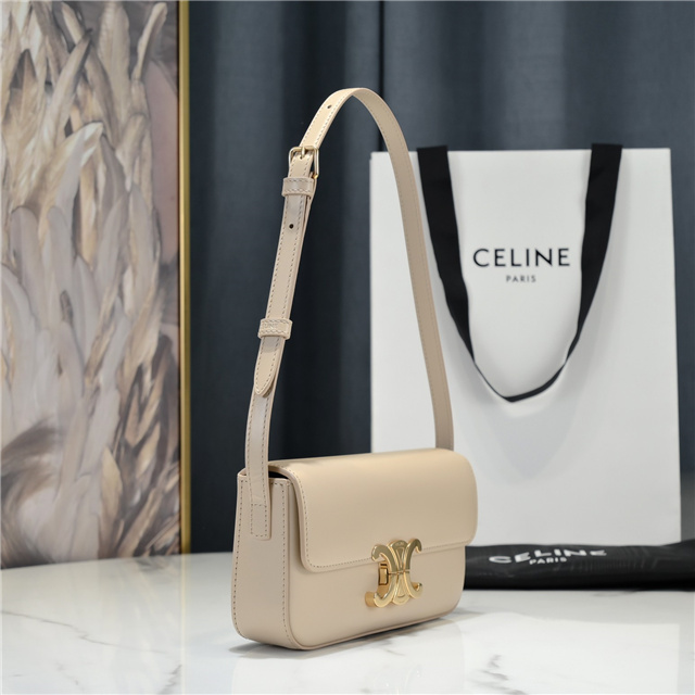 Celine Triomphe Shoulder Bag 194143 Beige-2.jpg