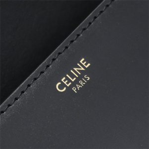 Celine Triomphe Shoulder Bag 194143 Black-7.jpg