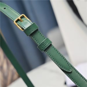 Celine Triomphe Shoulder Bag 194143 Green-6.jpg
