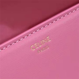 Celine Triomphe Shoulder Bag 194143 Pink-8.jpg