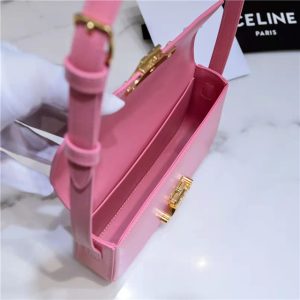 Celine Triomphe Shoulder Bag 194143 Pink-9.jpg