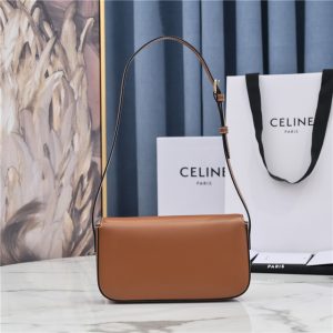 Celine Triomphe Shoulder Bag 194143 Tan-3.jpg