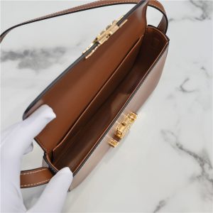 Celine Triomphe Shoulder Bag 194143 Tan-9.jpg