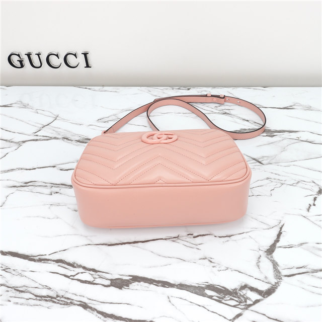 GG Marmont Small Shoulder Bag 447632 Light PinkLight Pink-5.jpg