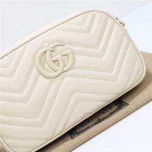 GG Marmont Small Shoulder Bag 447632 WhiteWhite-4.jpg