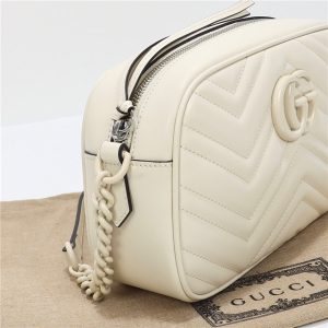 GG Marmont Small Shoulder Bag 447632 WhiteWhite-5.jpg